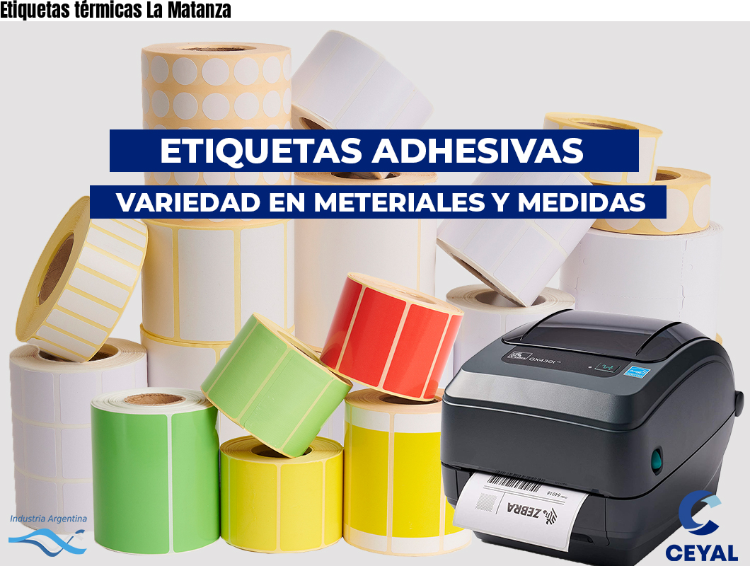 Etiquetas térmicas La Matanza