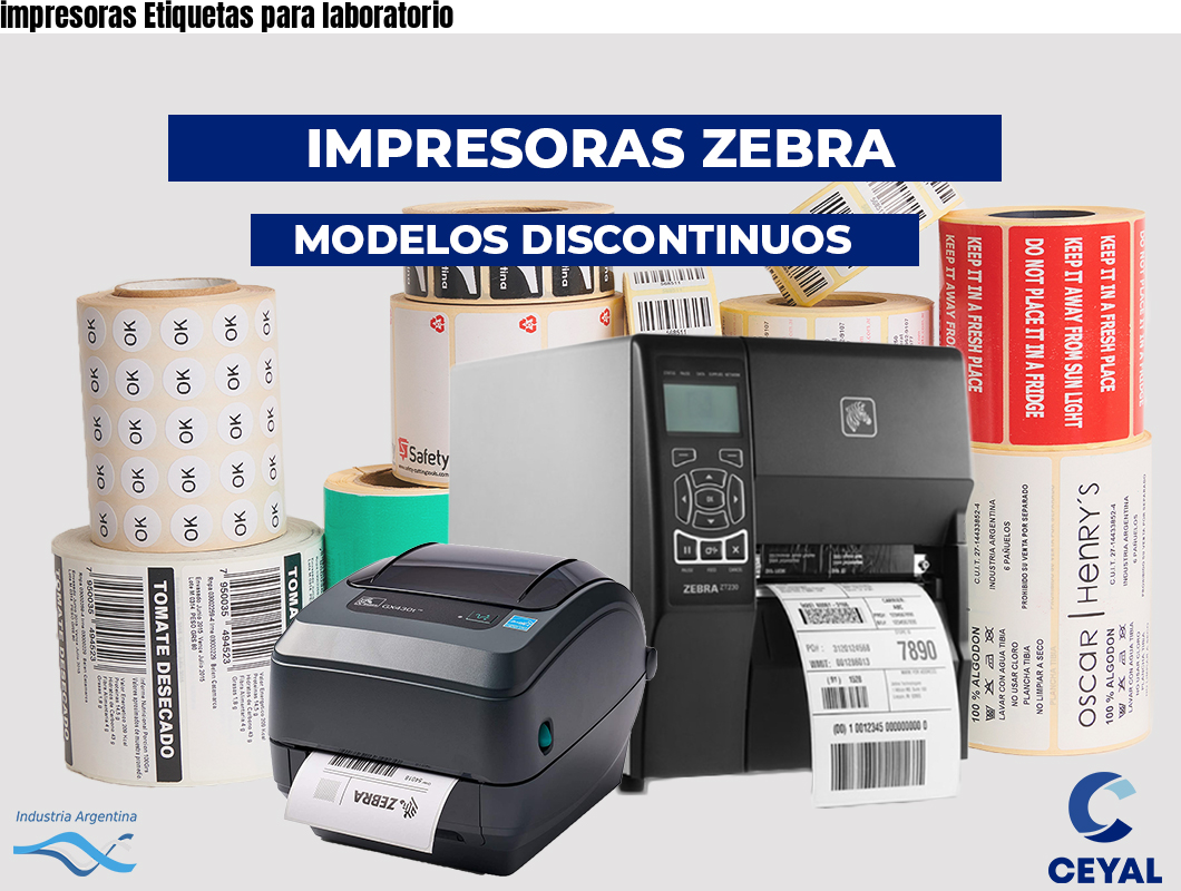 impresoras Etiquetas para laboratorio