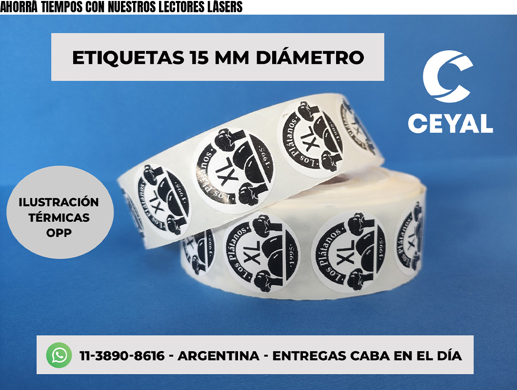 AHORRÁ TIEMPOS CON NUESTROS LECTORES LÁSERS
