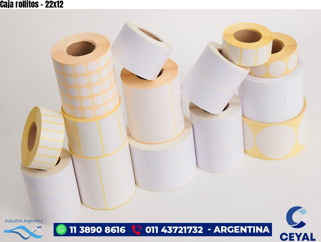 Caja rollitos - 22x12