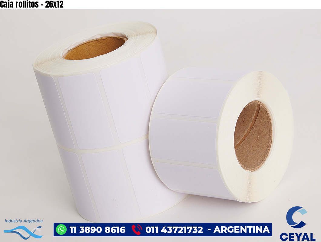 Caja rollitos - 26x12