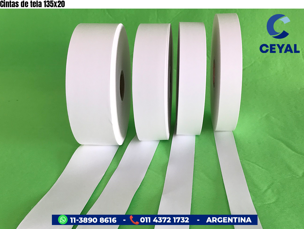 Cintas de tela 135×20