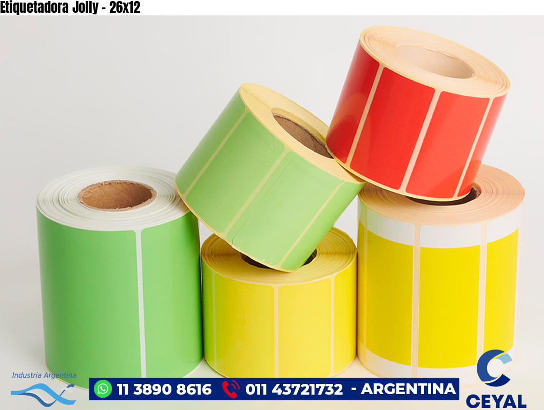 Etiquetadora Jolly - 26x12