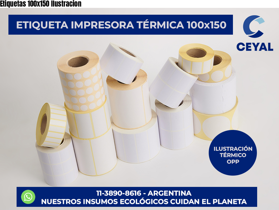 Etiquetas 100×150 Ilustracion