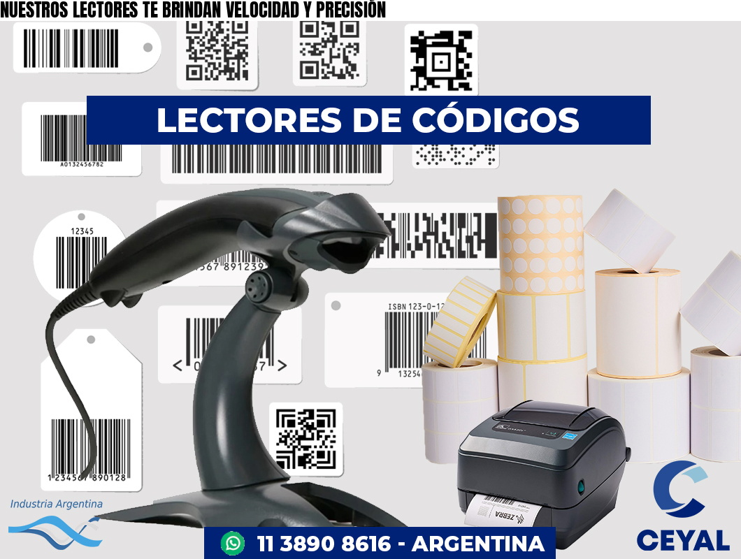 NUESTROS LECTORES TE BRINDAN VELOCIDAD Y PRECISIÓN