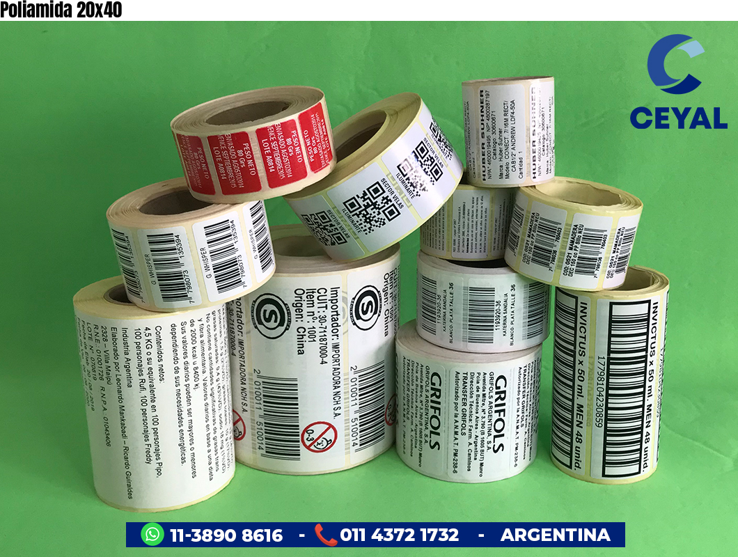 Poliamida 20x40
