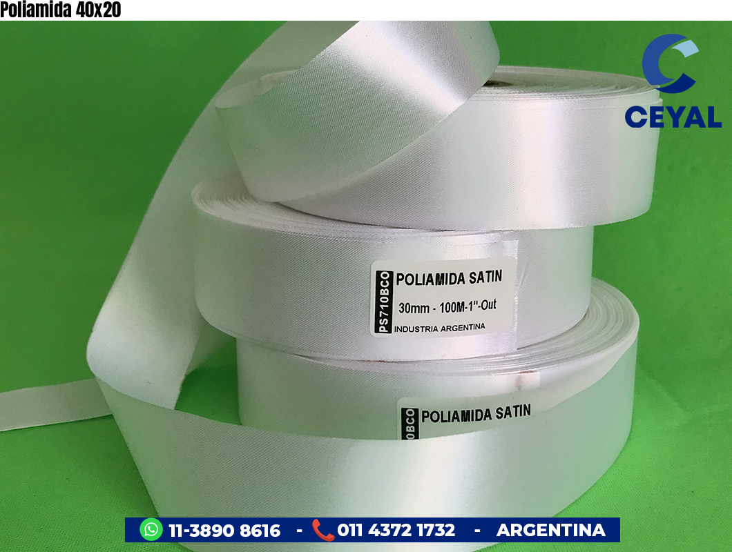 Poliamida 40×20