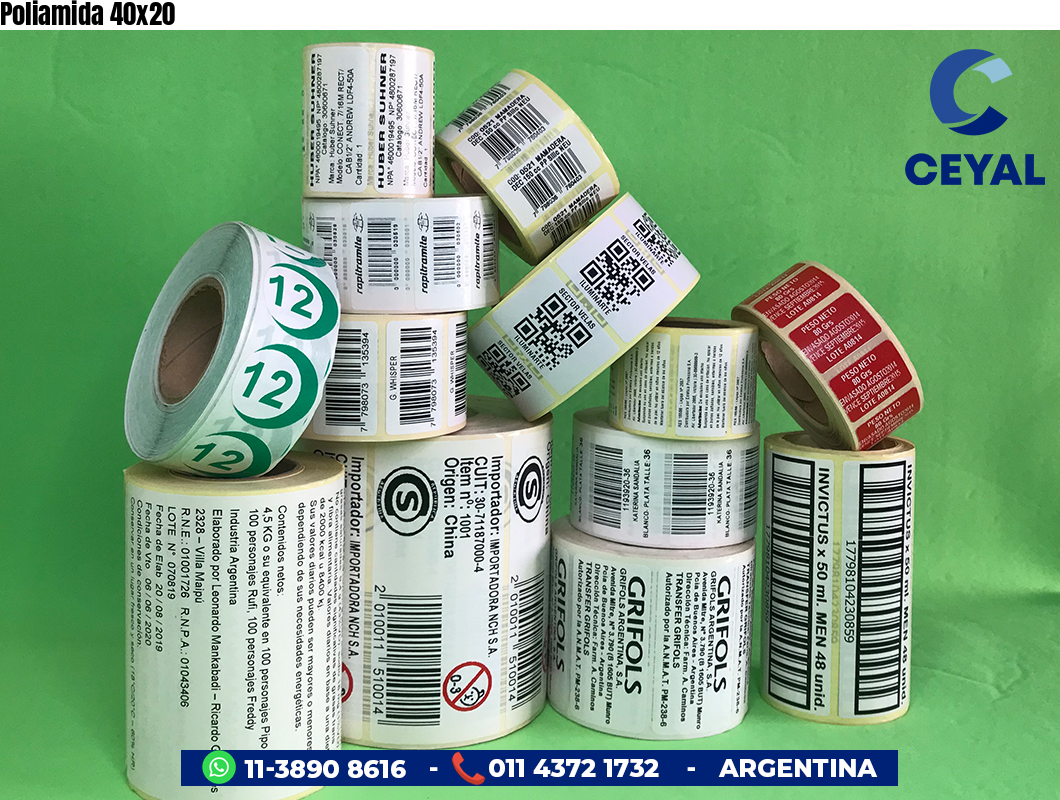 Poliamida 40x20