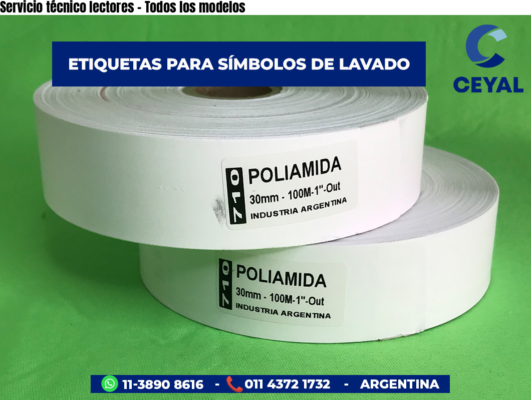 Servicio técnico lectores - Todos los modelos