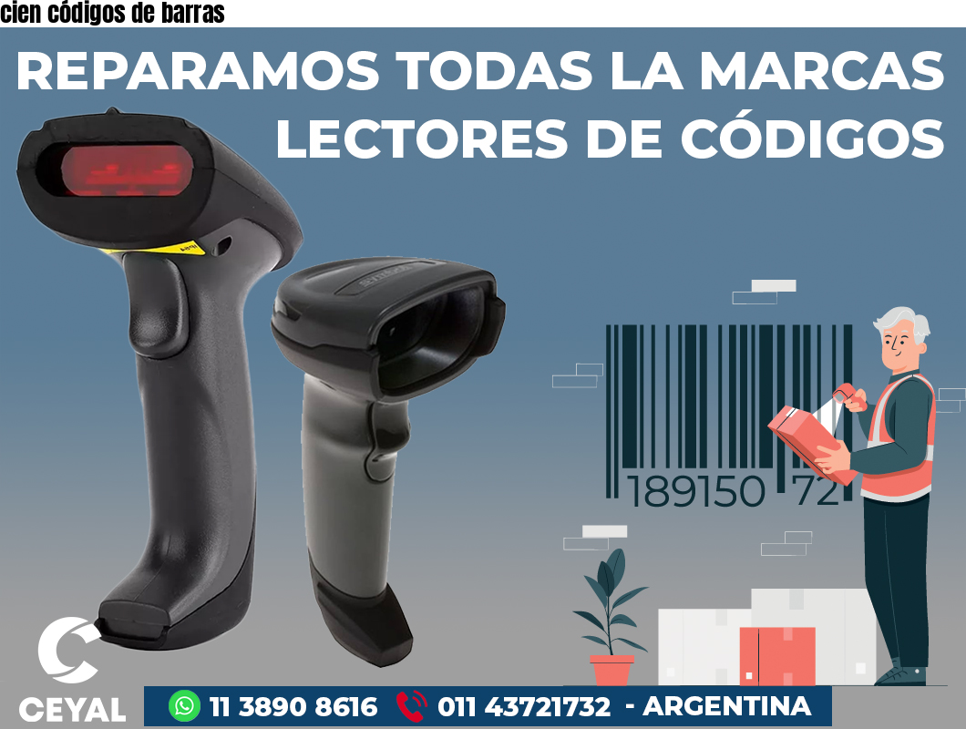 cien códigos de barras
