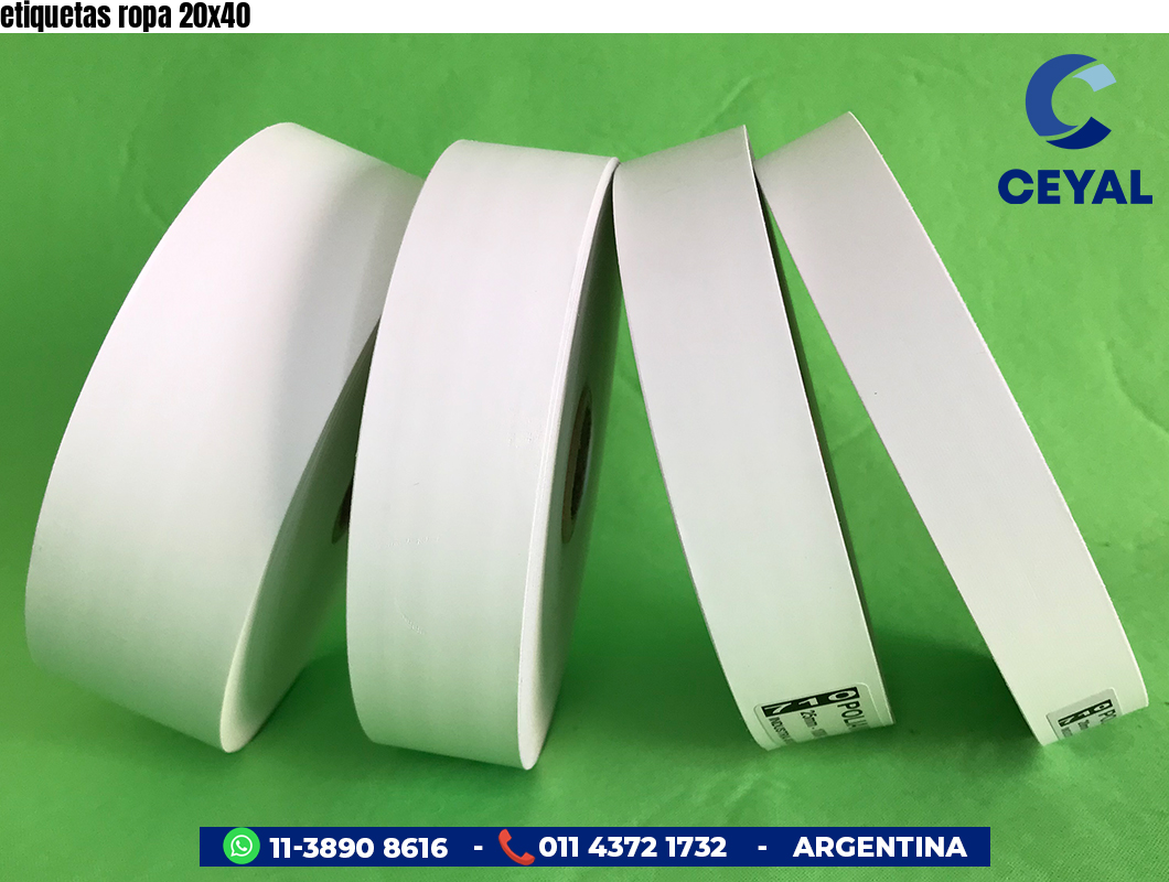 etiquetas ropa 20x40