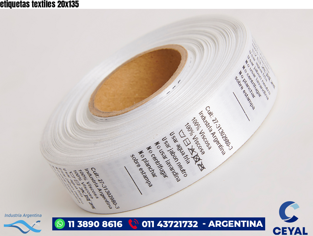 etiquetas textiles 20×135