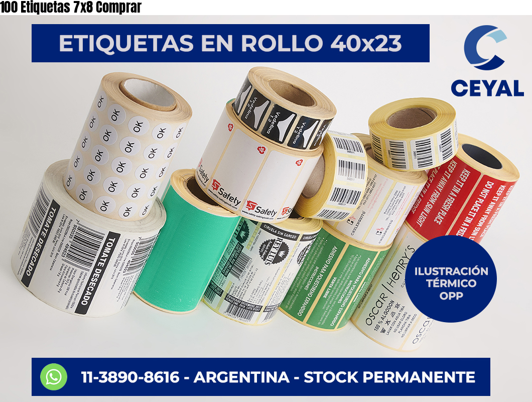 100 Etiquetas 7×8 Comprar