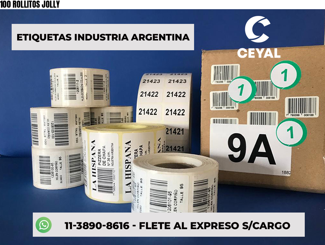 100 ROLLITOS JOLLY