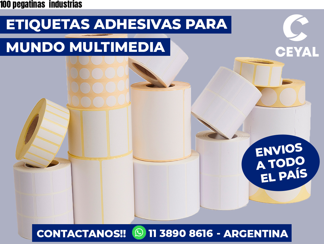 100 pegatinas industrias
