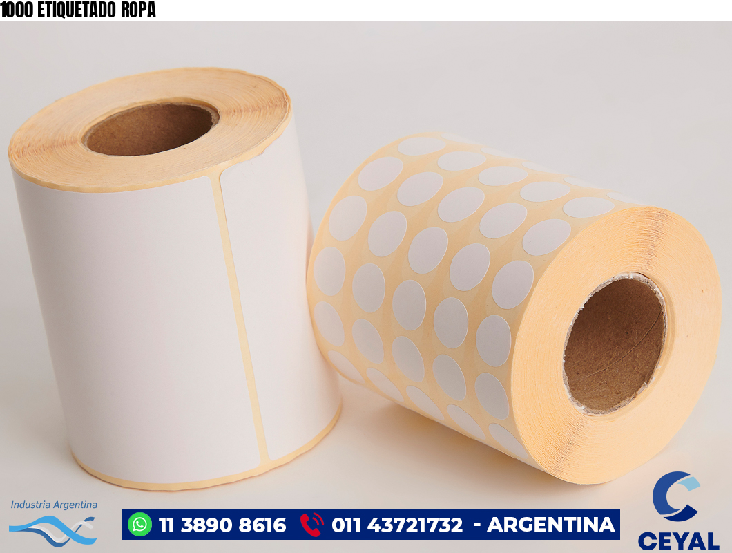 1000 ETIQUETADO ROPA