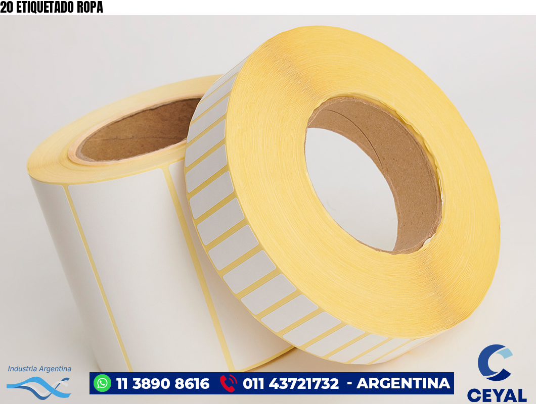 20 ETIQUETADO ROPA