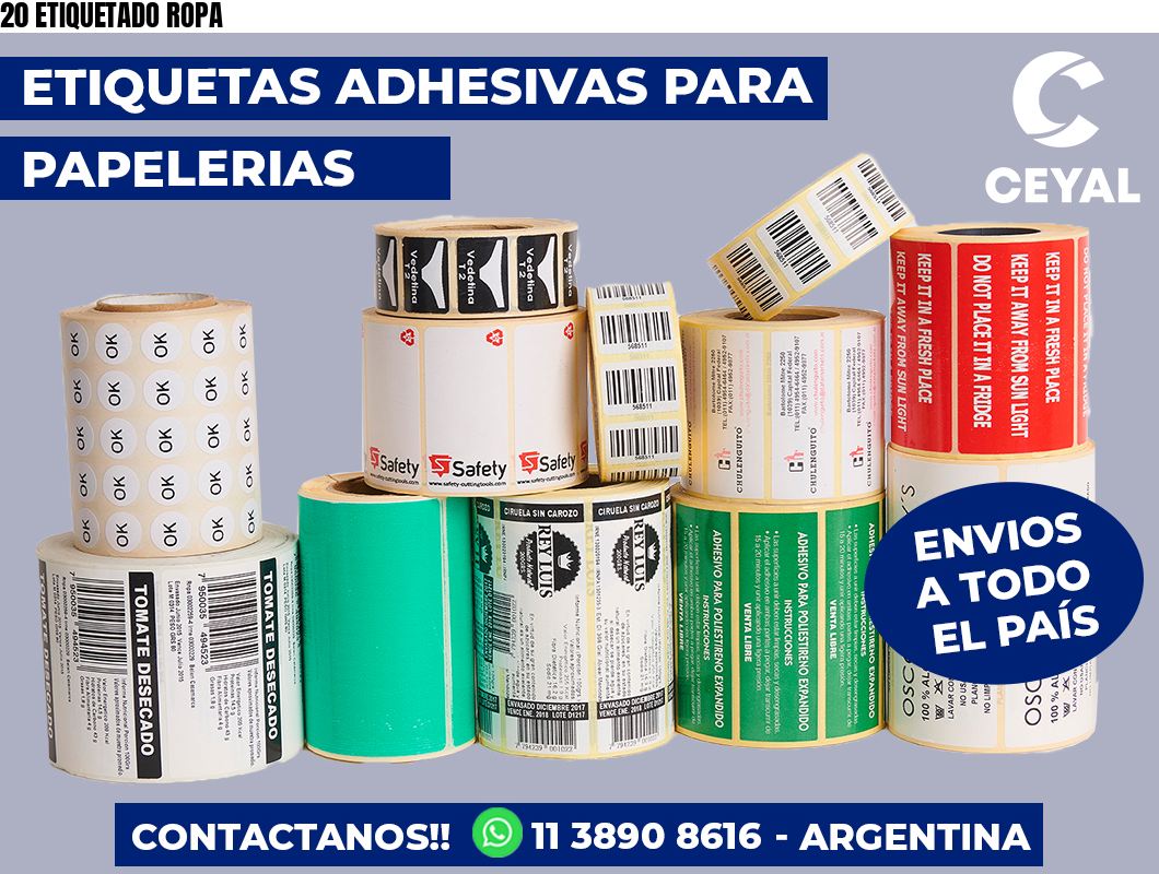 20 ETIQUETADO ROPA