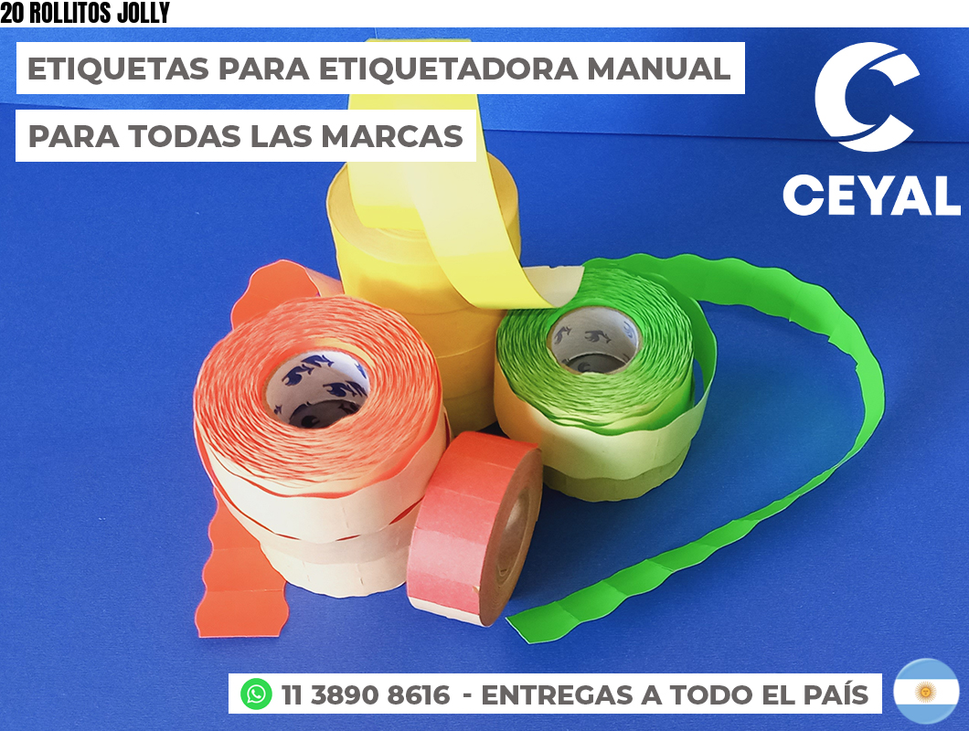 20 ROLLITOS JOLLY