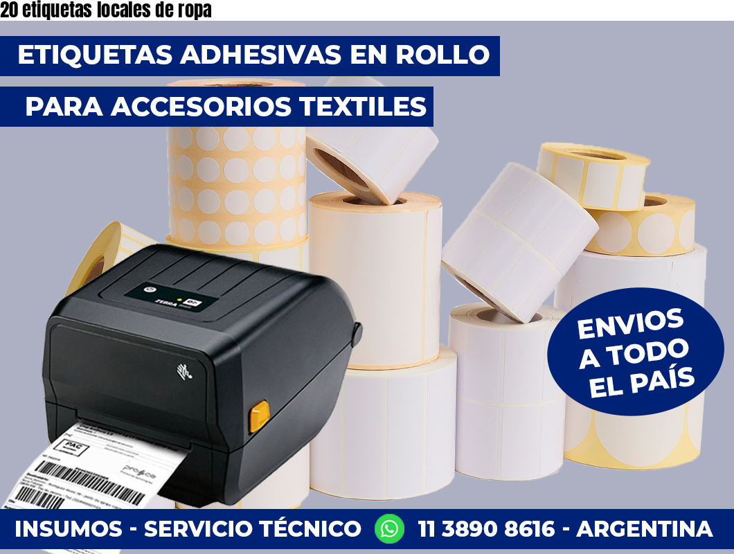 20 etiquetas locales de ropa