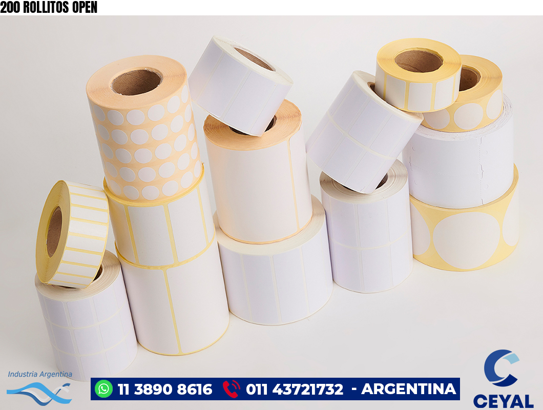200 ROLLITOS OPEN