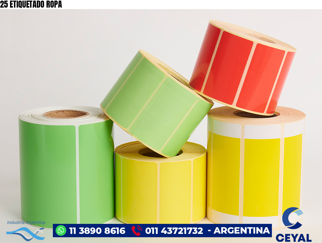25 ETIQUETADO ROPA