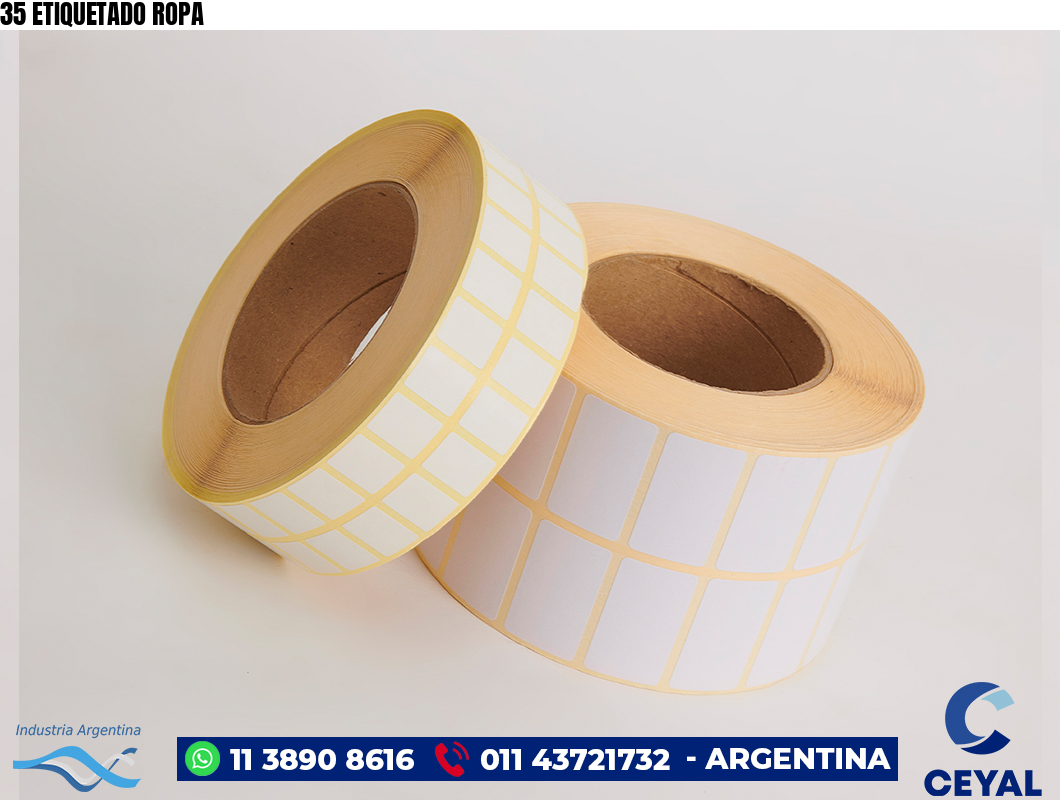 35 ETIQUETADO ROPA