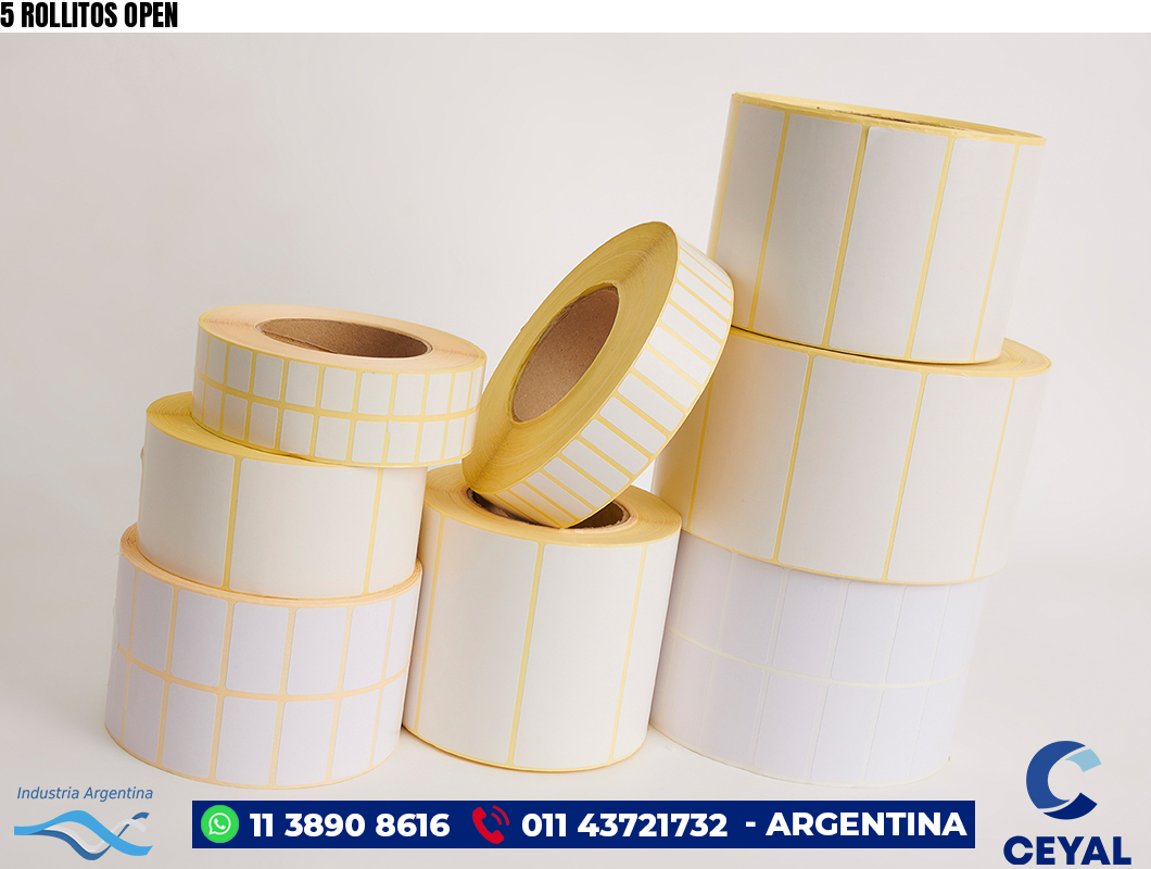 5 ROLLITOS OPEN