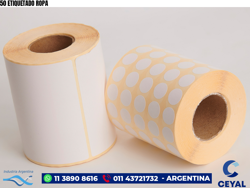 50 ETIQUETADO ROPA