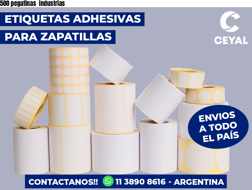 500 pegatinas industrias