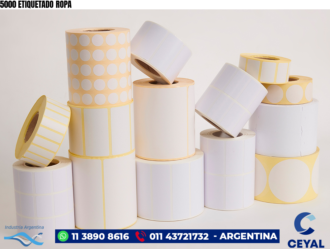 5000 ETIQUETADO ROPA
