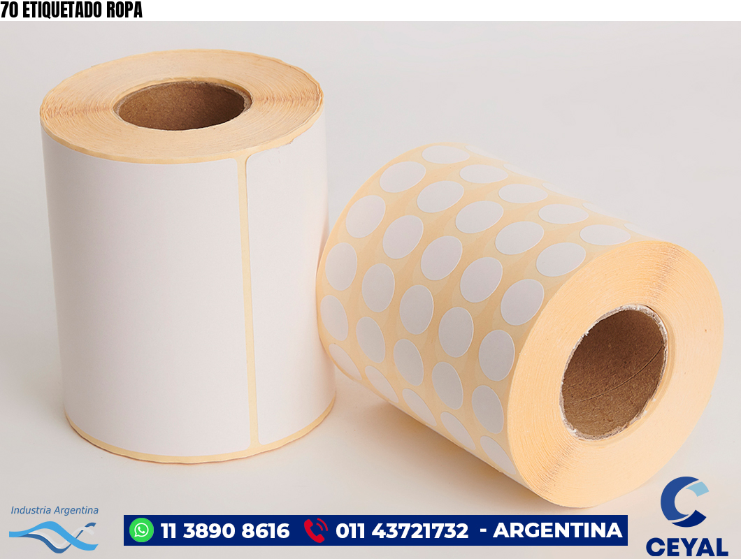 70 ETIQUETADO ROPA