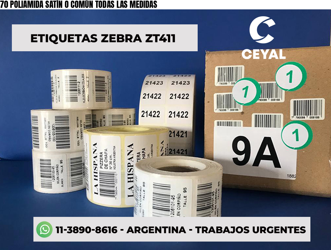 70 POLIAMIDA SATÍN O COMÚN TODAS LAS MEDIDAS