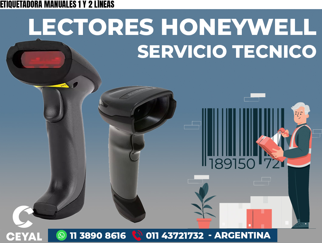ETIQUETADORA MANUALES 1 Y 2 LÍNEAS
