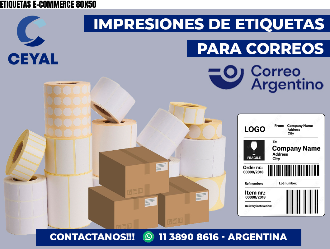 ETIQUETAS E-COMMERCE 80X50