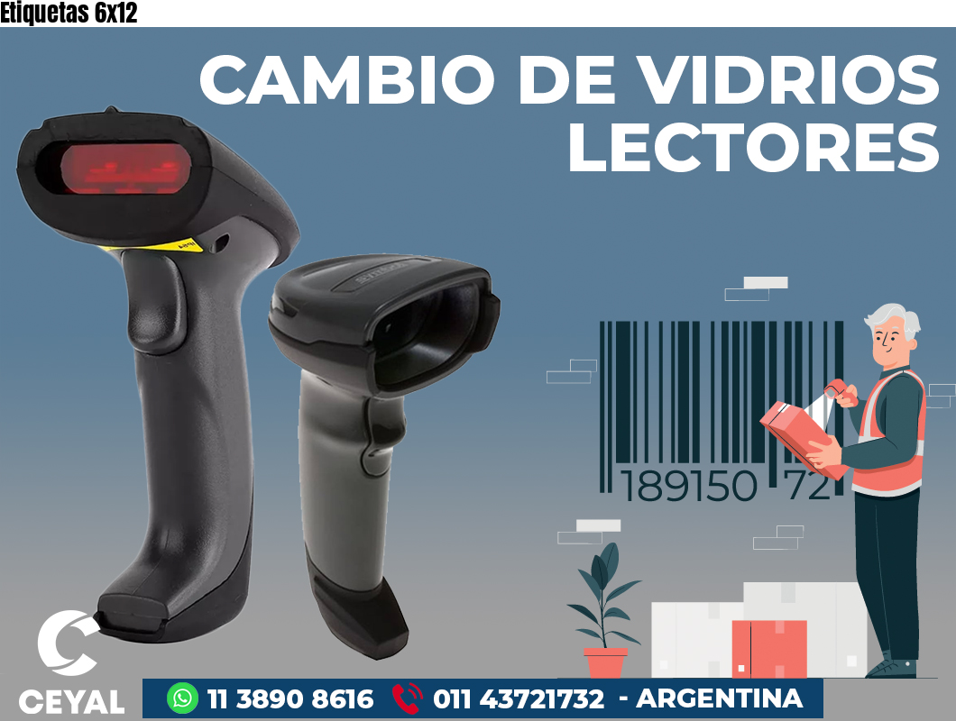 Etiquetas 6x12