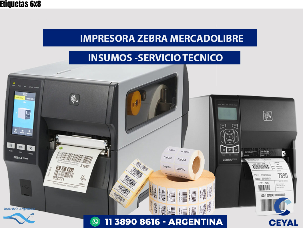 Etiquetas 6x8