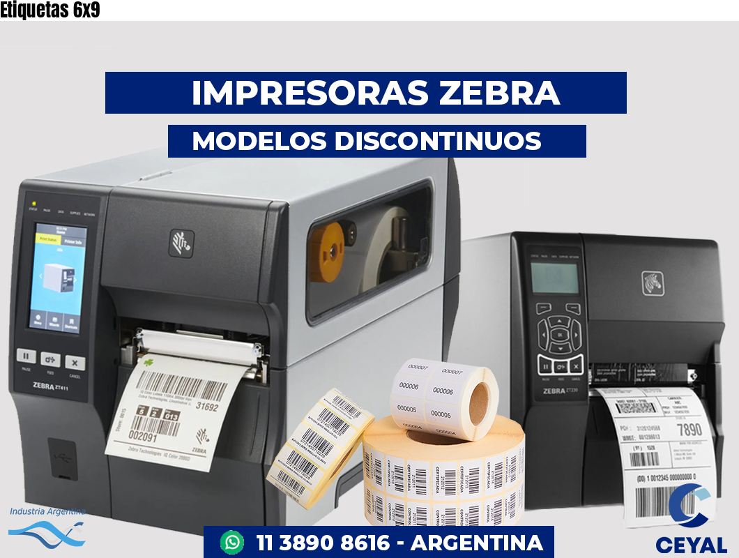 Etiquetas 6x9
