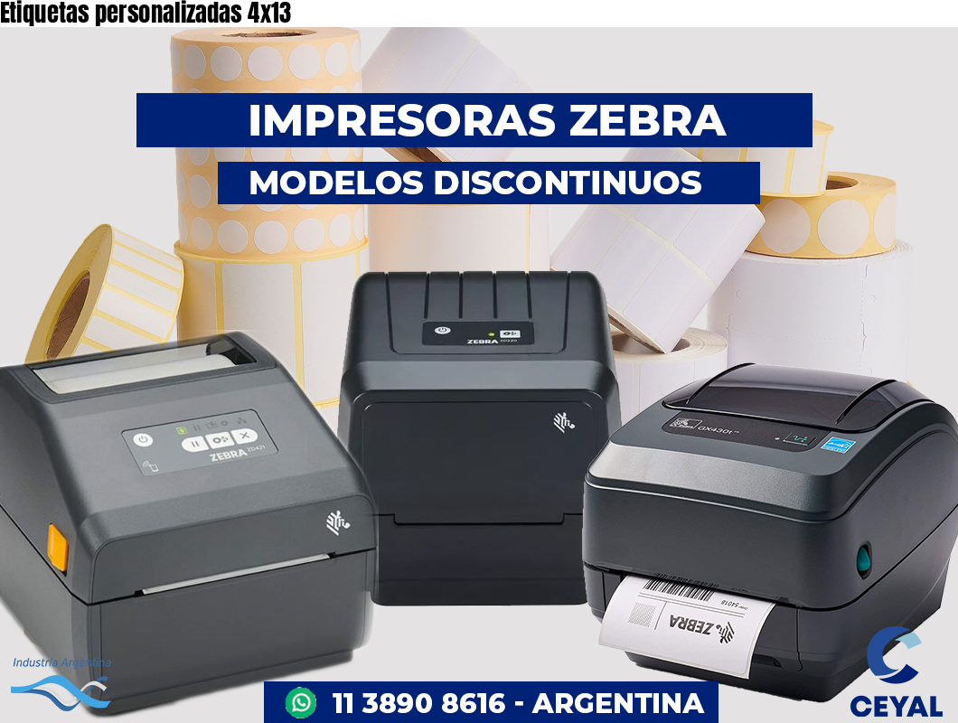 Etiquetas personalizadas 4x13