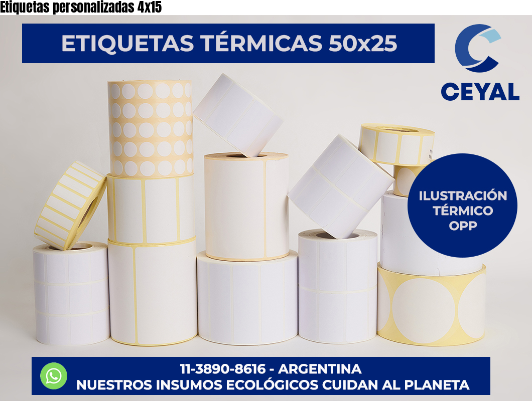 Etiquetas personalizadas 4×15