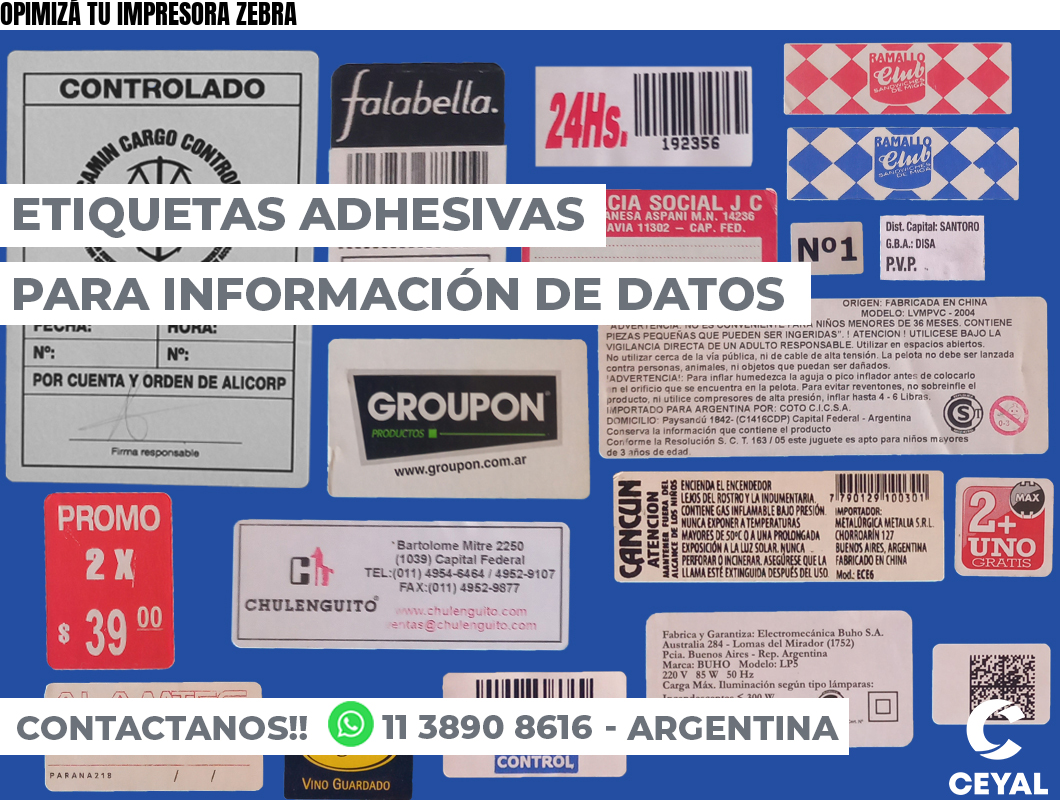 OPIMIZÁ TU IMPRESORA ZEBRA