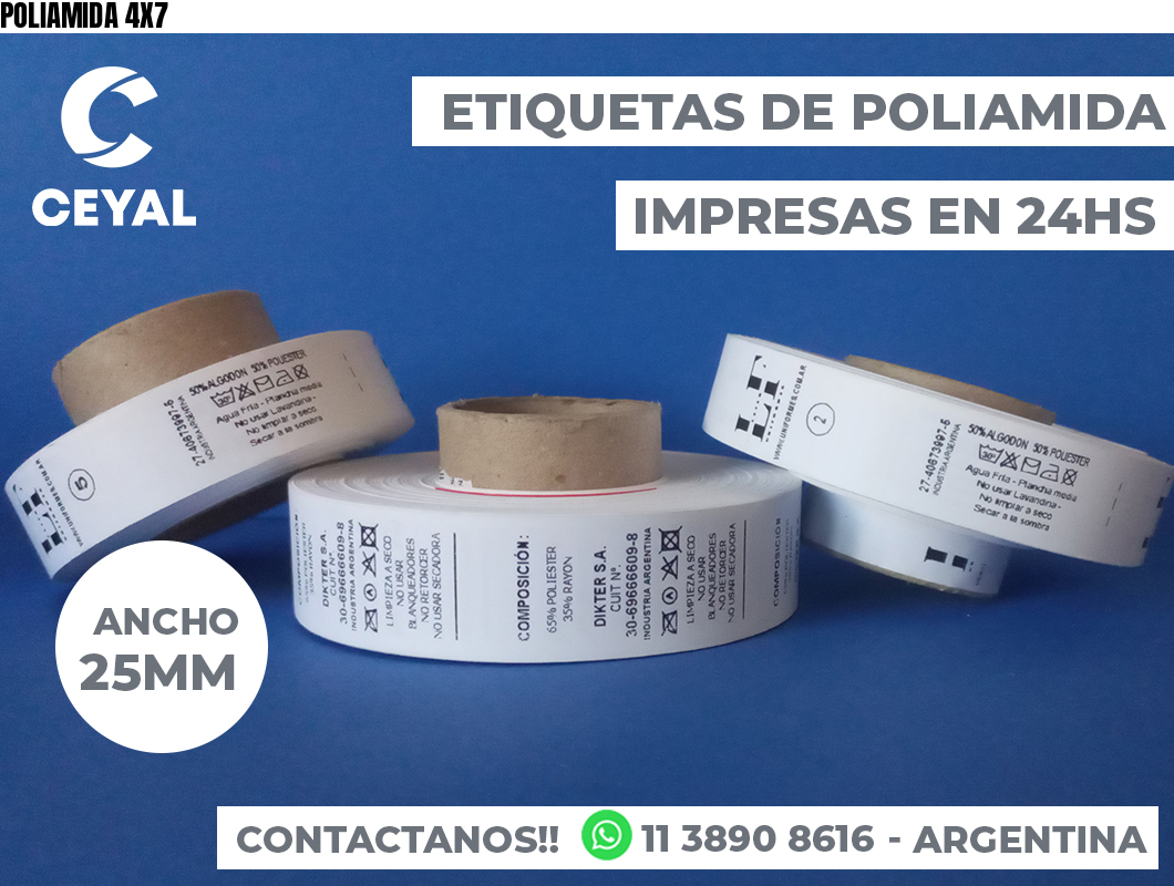 POLIAMIDA 4X7