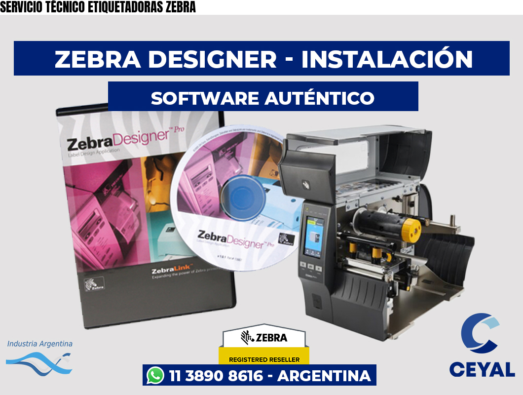 SERVICIO TÉCNICO ETIQUETADORAS ZEBRA