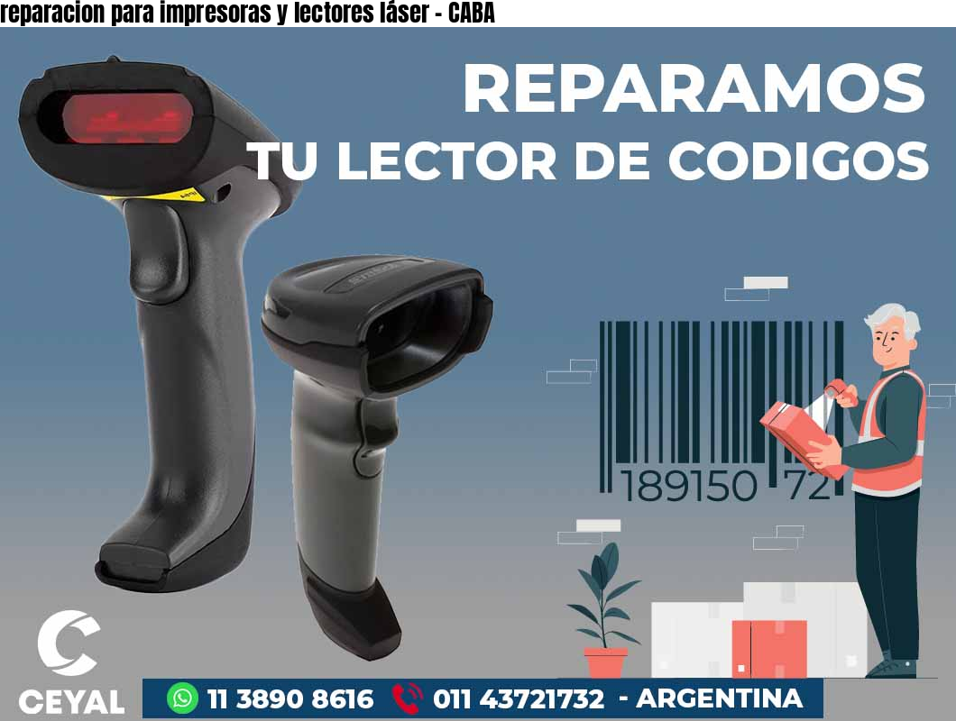 reparacion para impresoras y lectores láser - CABA