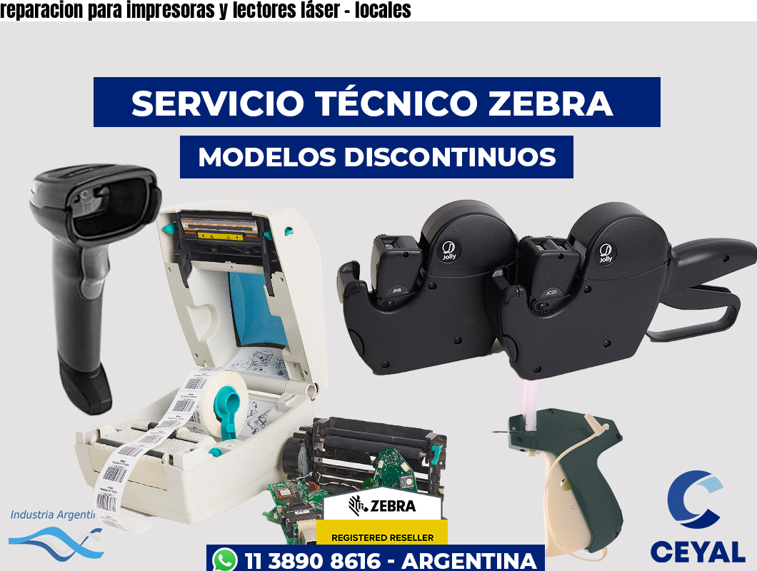 reparacion para impresoras y lectores láser – locales