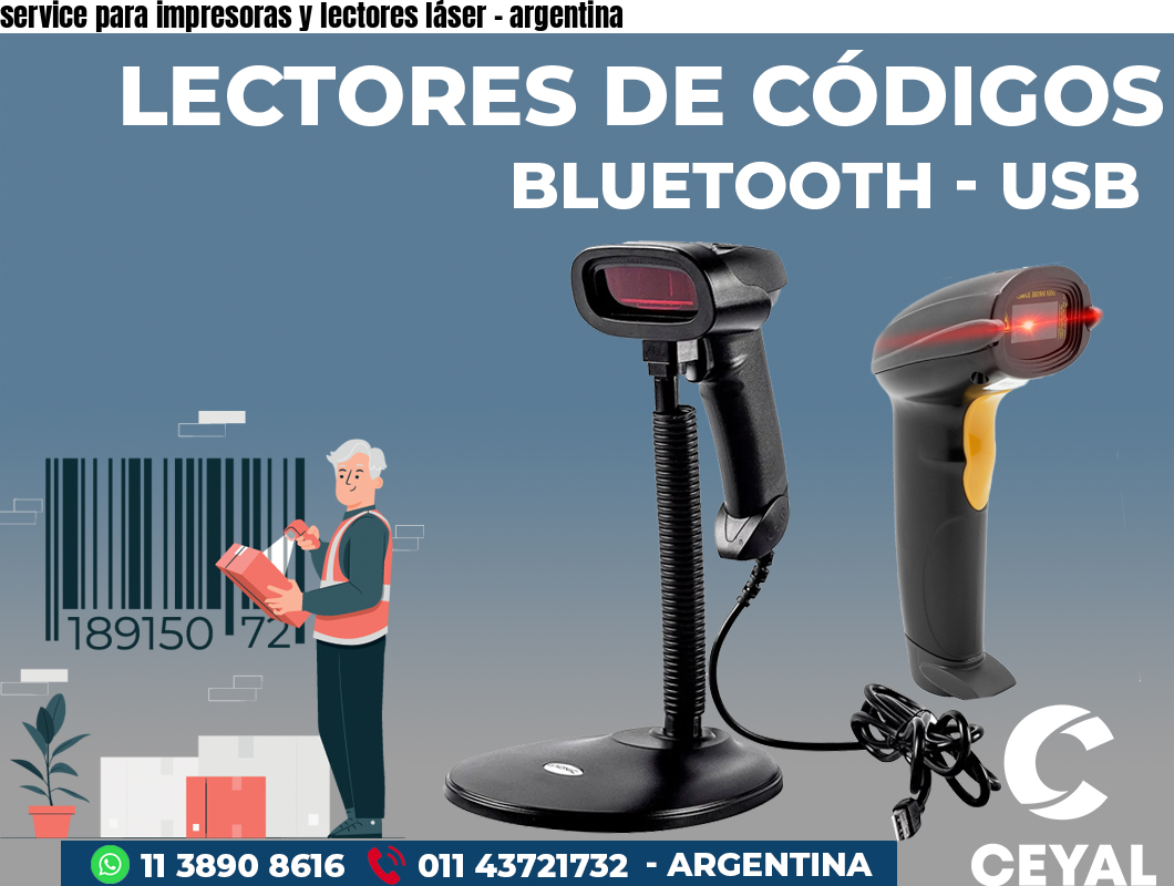 service para impresoras y lectores láser - argentina