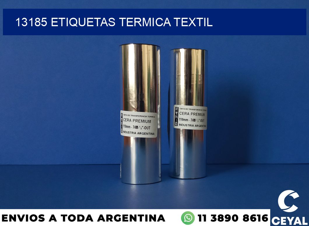 13185 etiquetas termica textil