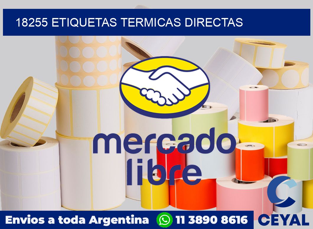 18255 Etiquetas termicas directas