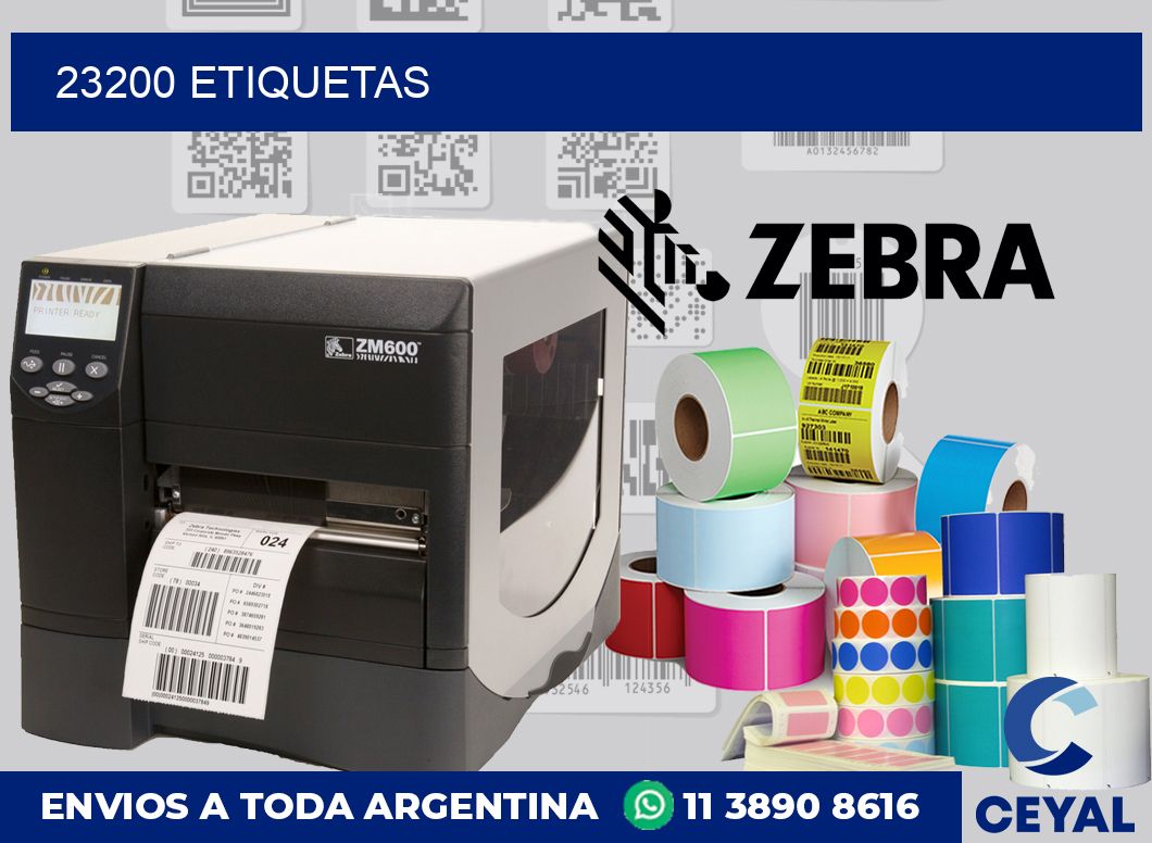 23200 etiquetas