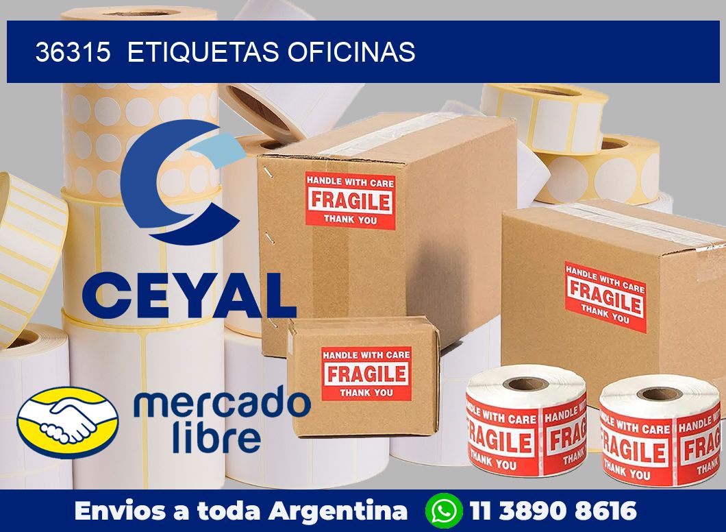 36315  Etiquetas oficinas